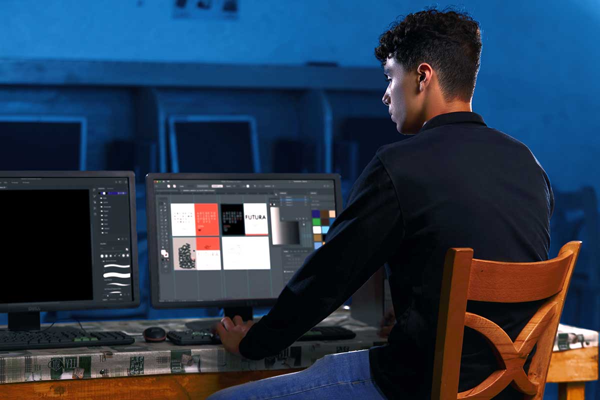 تصميم الجرافيك ومواقع الإنترنت